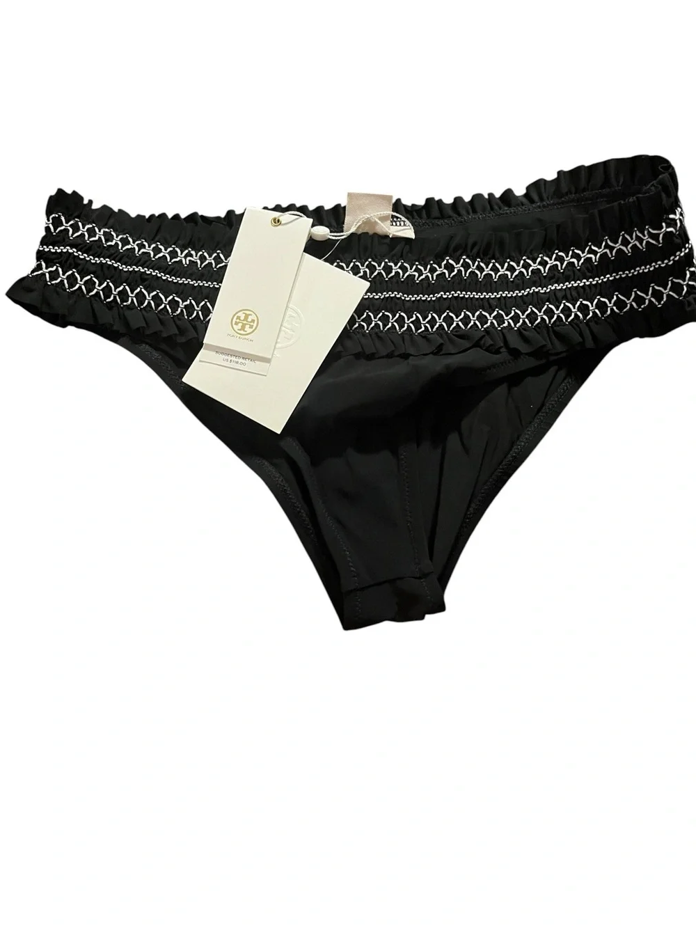 Authentic NWT Tory Burch Costa Hipster Bikini Bottom